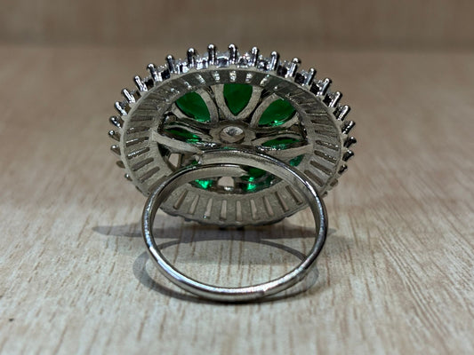 American diamond graceful ring