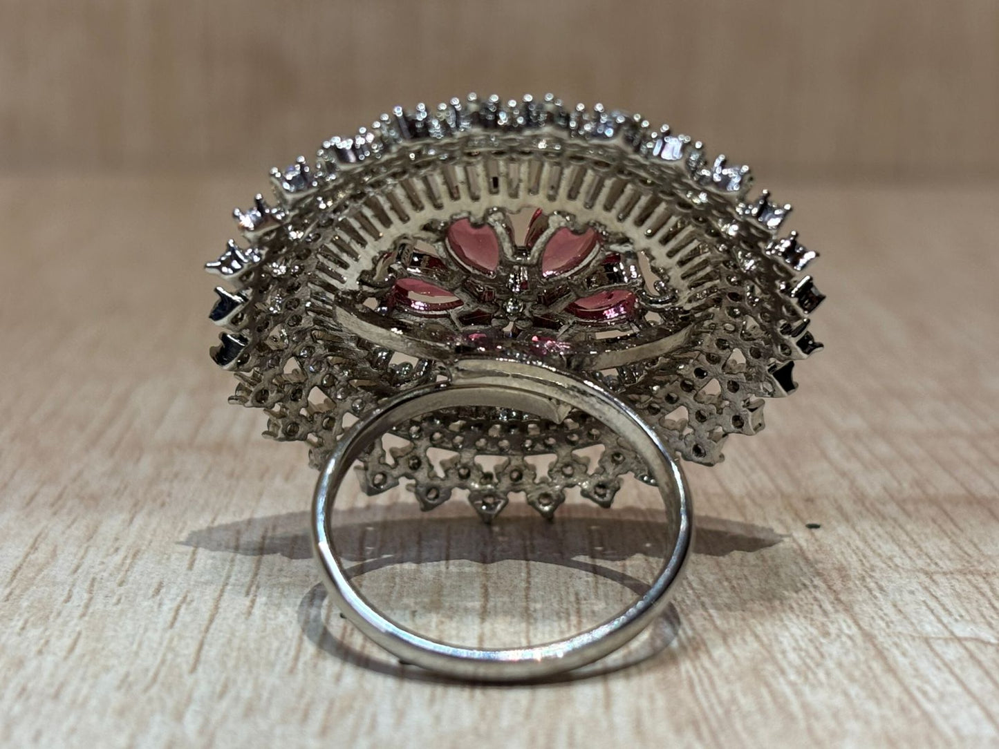 American diamond big size ring